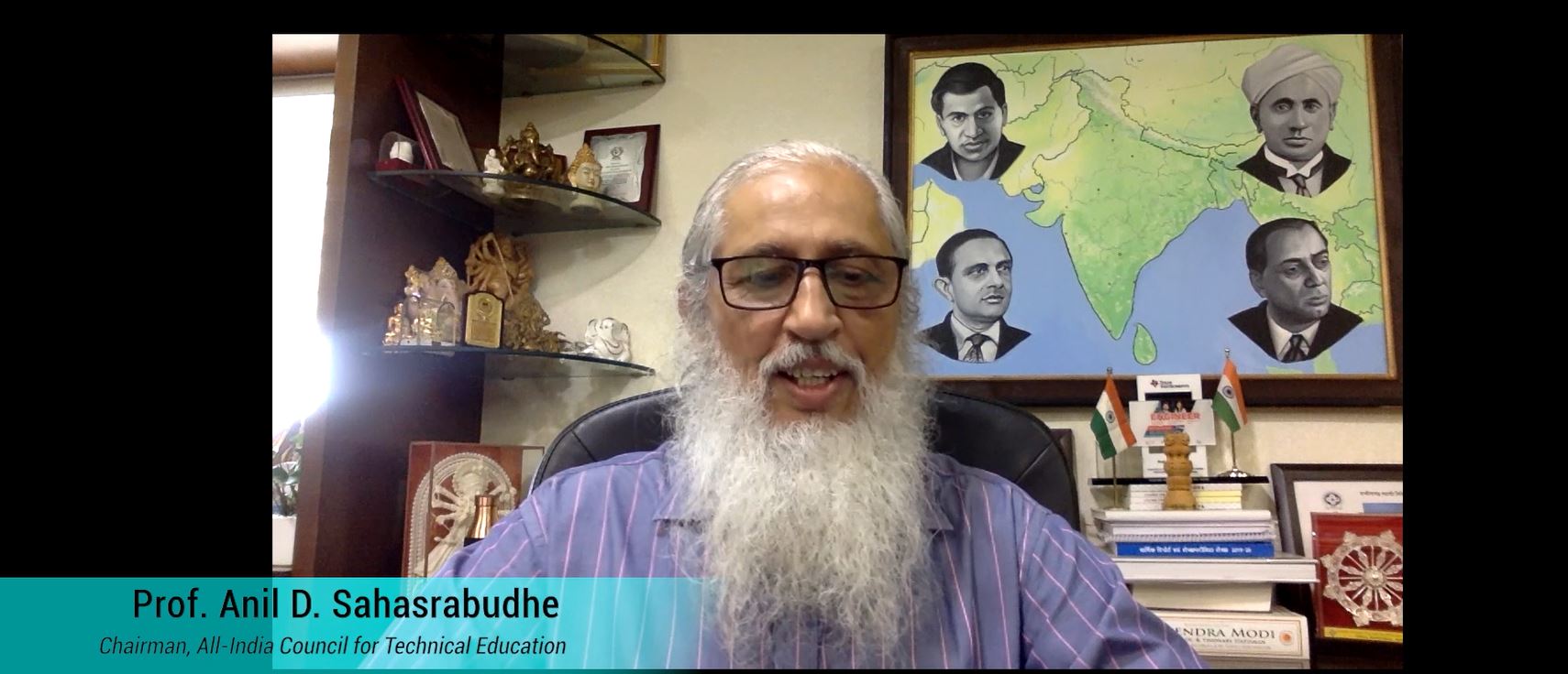 2021 Yushan Forum | Greetings and Congratulatory Messages from Prof. Anil D. Sahasrabudhe
